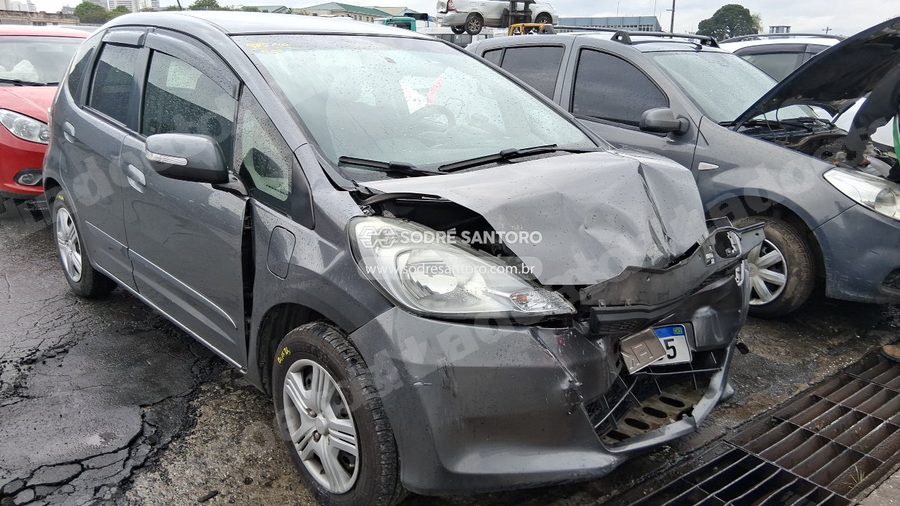 Honda Fit Dx Flex 2014 em leilão em Guarulhos/SP