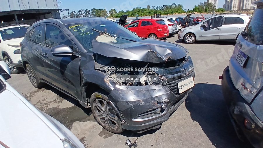 Honda Hr-V Ex Cvt 2016 em leilão em Guarulhos/SP