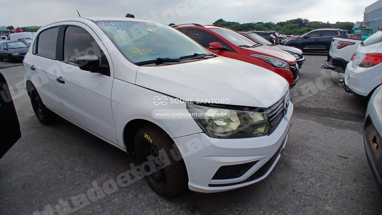 Volkswagen Gol 1.0L Mc4 2020 em leilão em Brasil