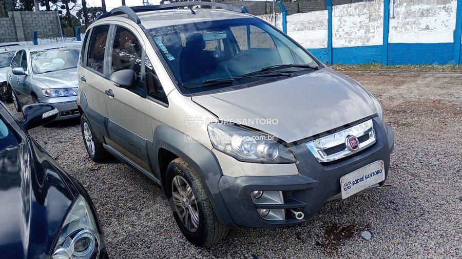 Fiat Idea Adventure 1.8 2015 em leilão em São José dos Pinhais/PR