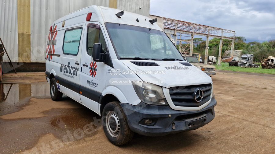Mercedes-Benz 415 Alter Amb 2018 em leilão em Sertãozinho/SP
