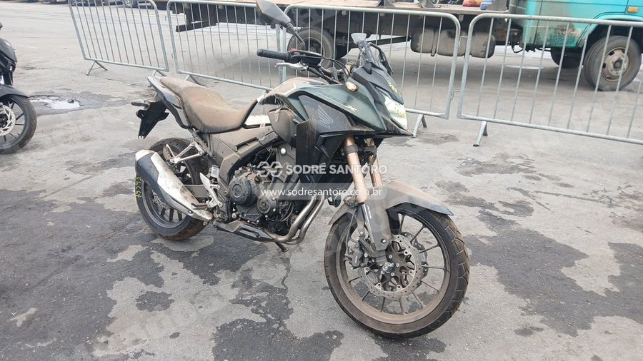 Honda Cb 500X 2024 em leilão em Guarulhos/SP