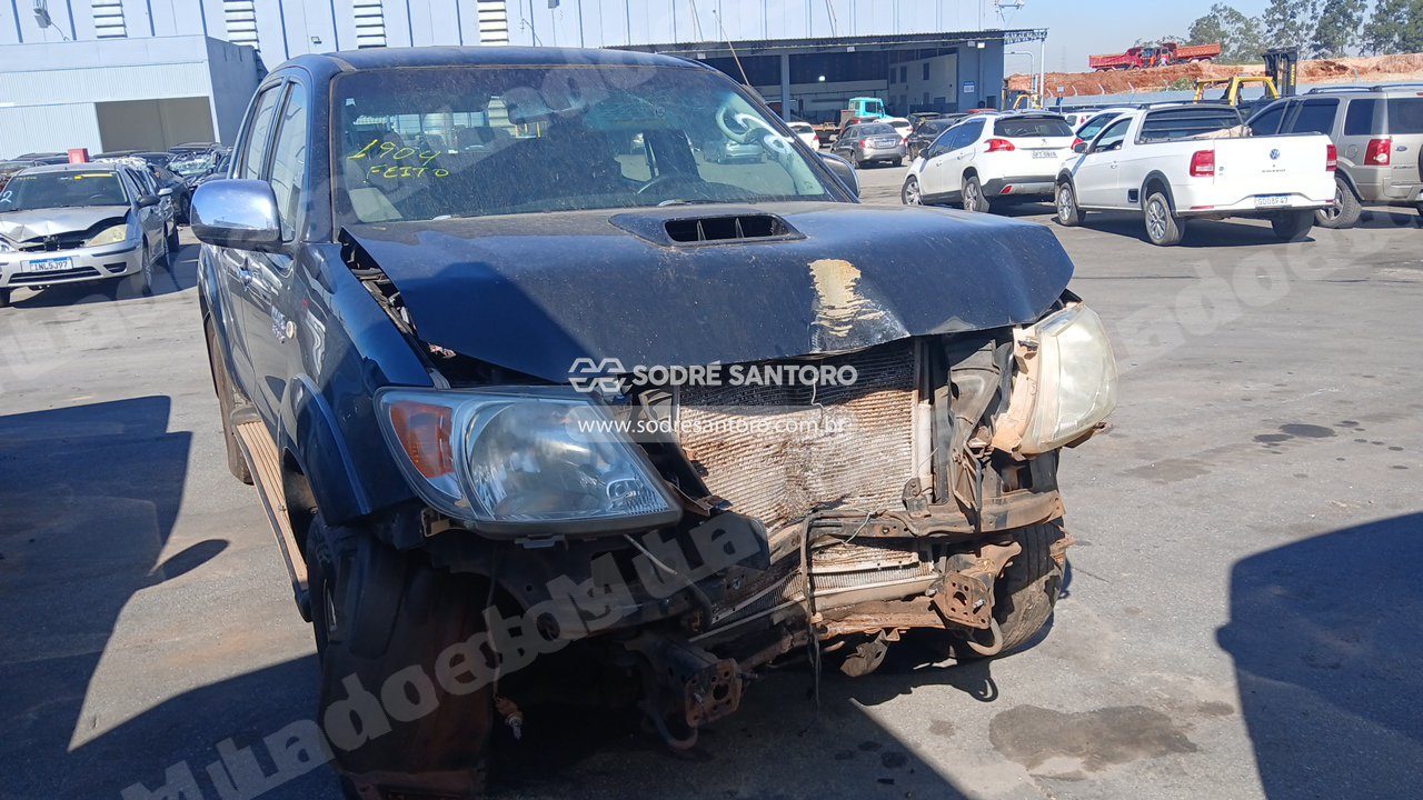 Toyota Hilux Cd 4X2 Srv 2008 em leilao em Brasil