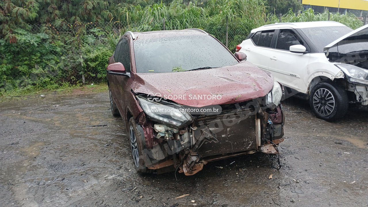 Honda Hr-V Exl Cvt 2016 em leilao em Guarulhos/SP
