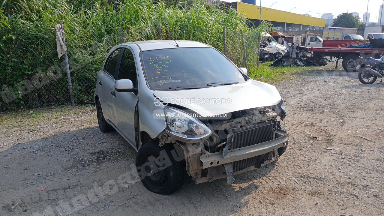 Nissan March 2019 em leilão em Guarulhos/SP