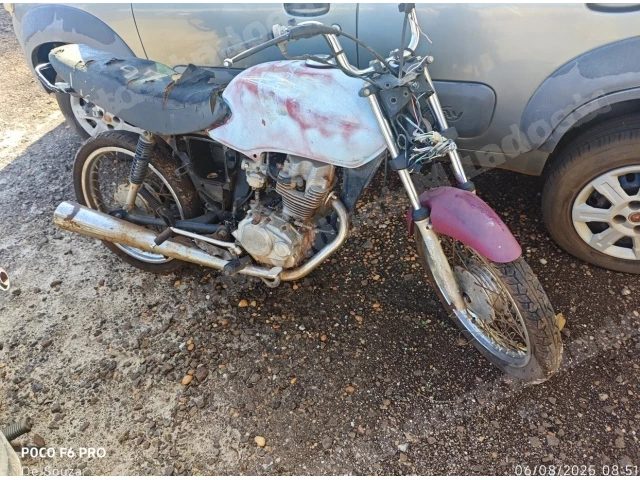 Honda Cg 2002 em leilao em Dourados/MS