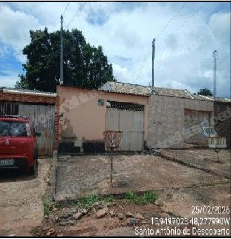 Casa em leilao em Santo Antonio do Descoberto/GO
