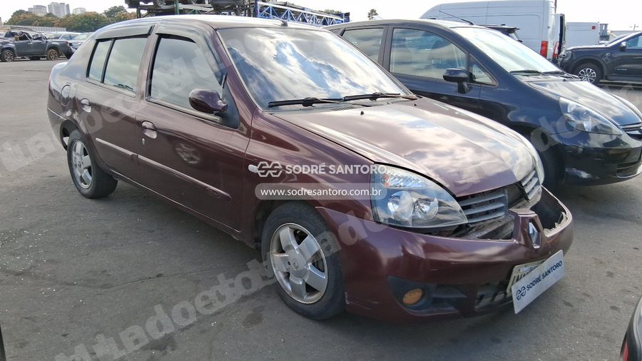 Renault Clio 2007 em leilão em Guarulhos/SP
