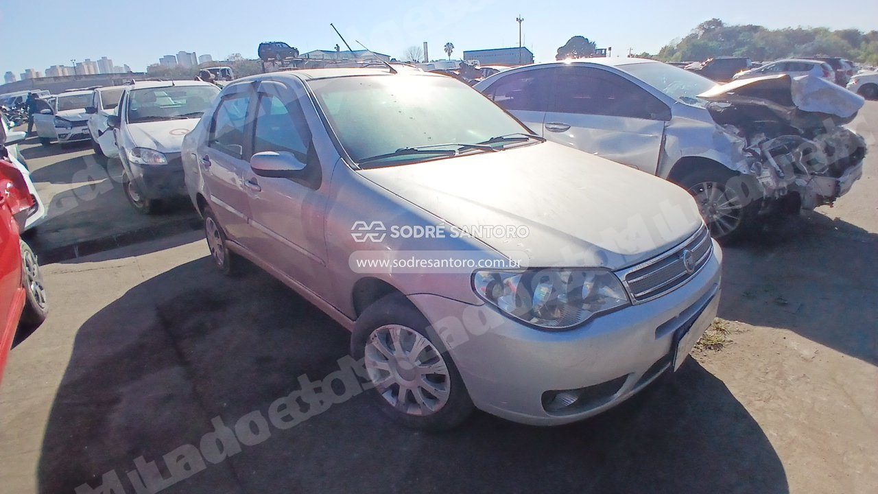 Fiat Siena 1.4 Tetrafuel 2007 em leilao em Brasil