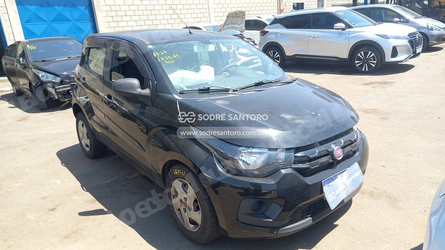 Fiat Mobi Like 2020 em leilão em Monte Mor/SP