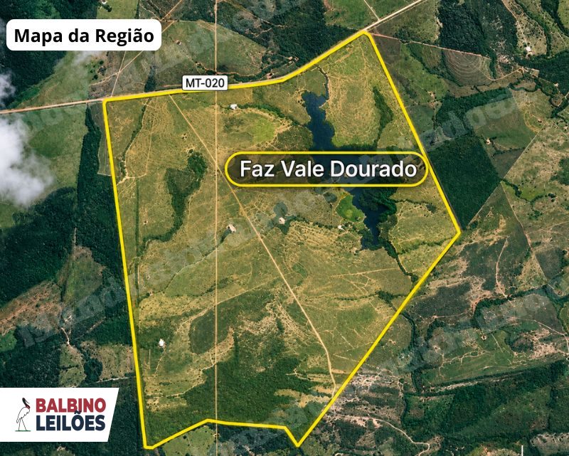Terreno em leilao em Paranatinga/MT
