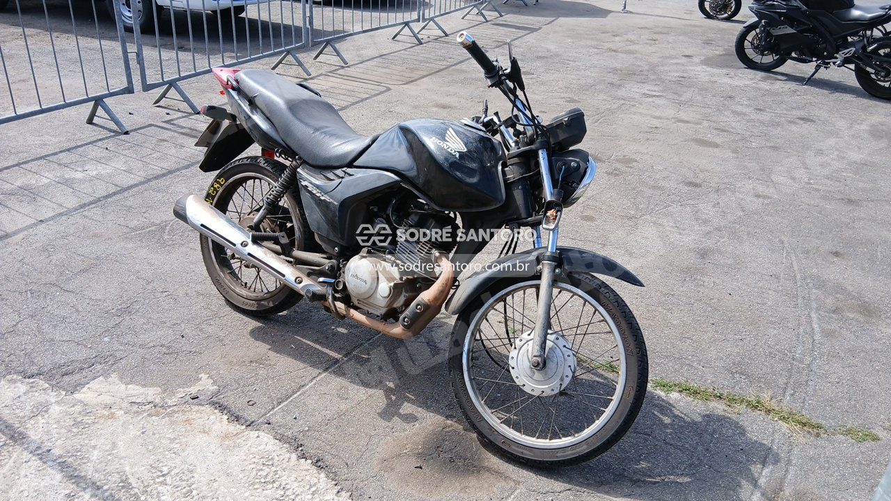 Honda Cg 125 Fan Es 2009 em leilao em Guarulhos/ES