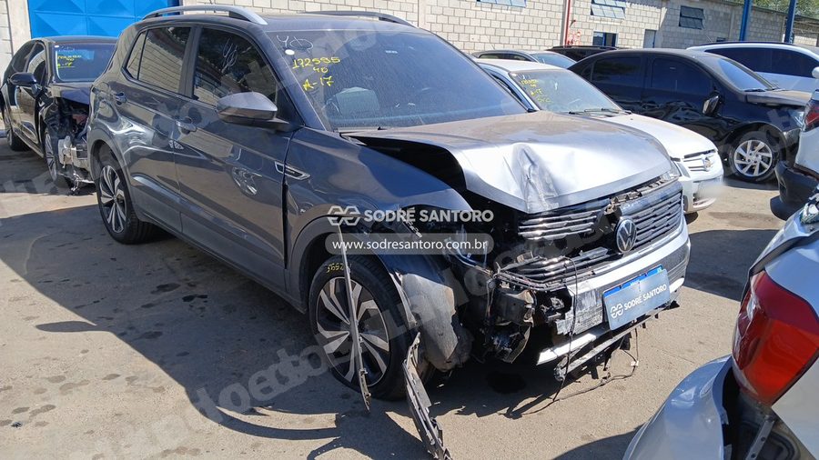 Volkswagen T Cross Hl Tsi 2023 em leilão em Monte Mor/SP