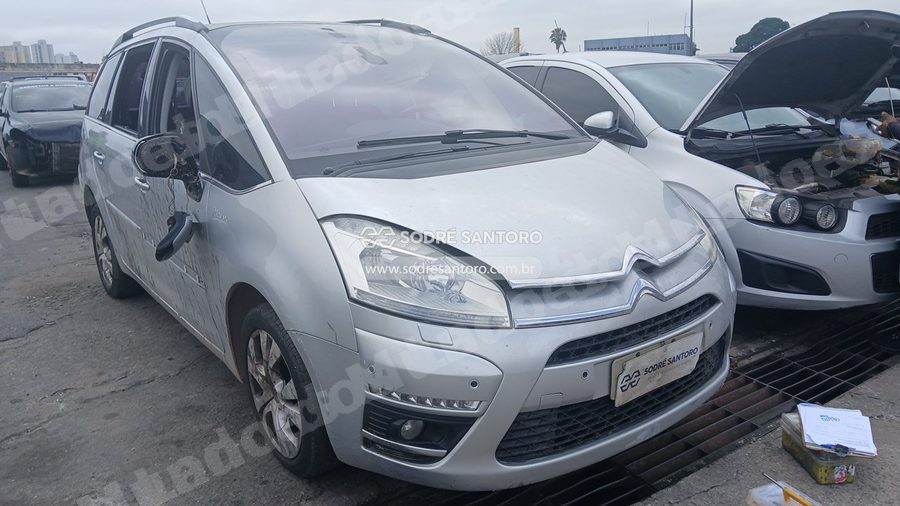 Citroën C4Pic Exc A 7L 2012 em leilão em Guarulhos/SP