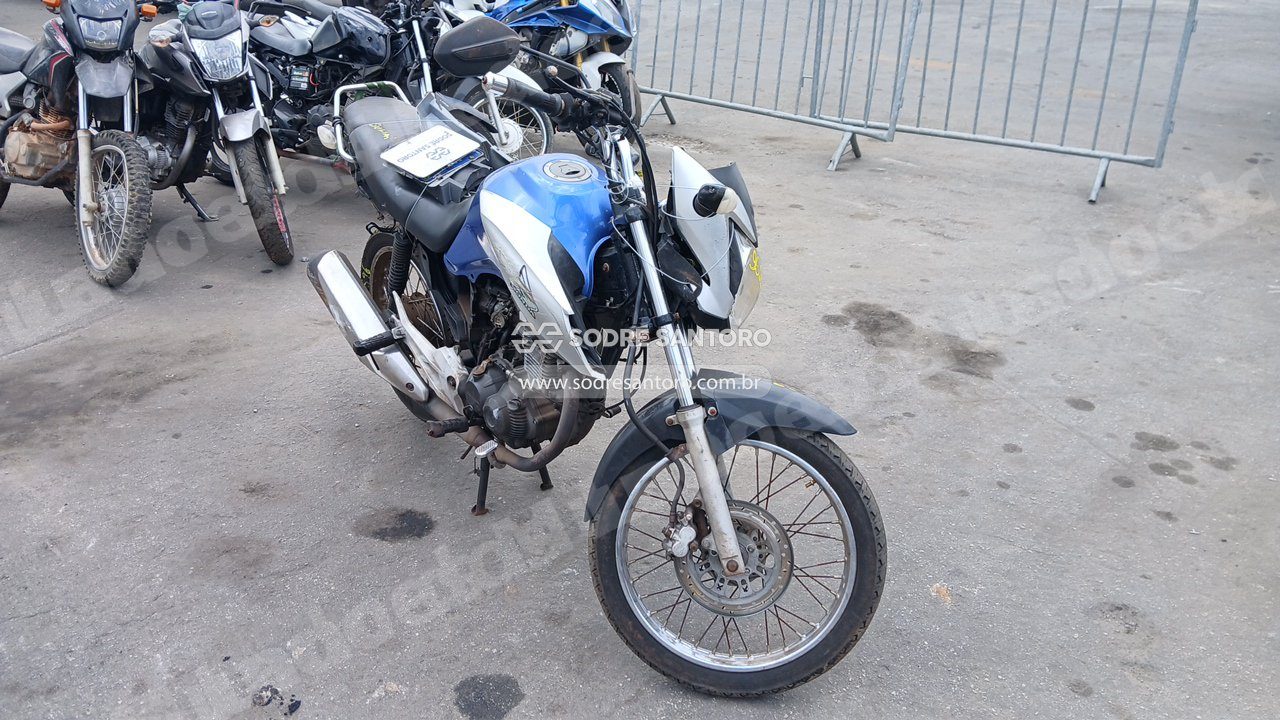 Honda Cg 160 Fan Esdi 2016 em leilão em Brasil