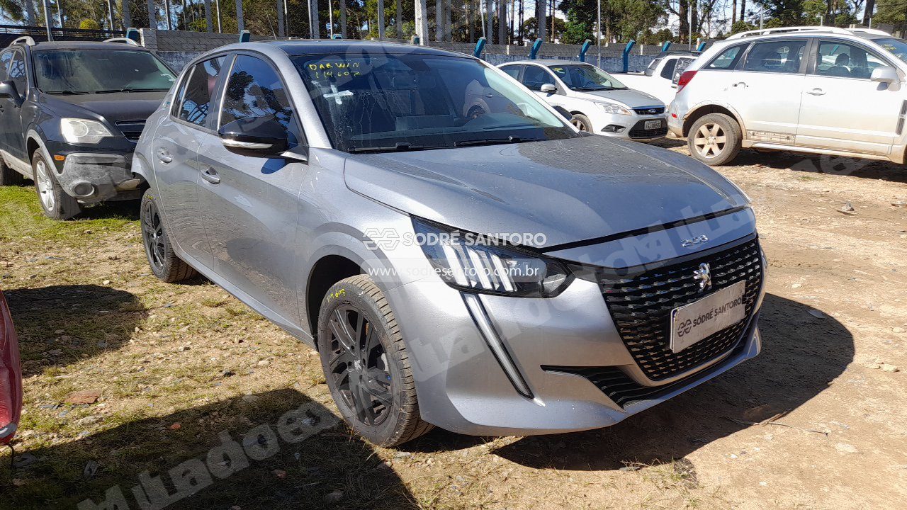 Peugeot 208 Style Mt 2023 em leilao em São José dos Pinhais/PR