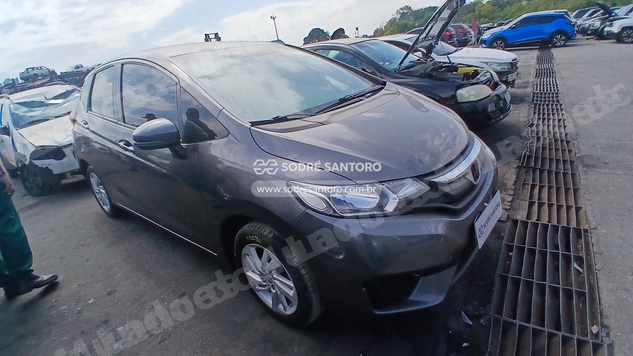Honda Fit Lx Cvt 2017 em leilao em Brasil