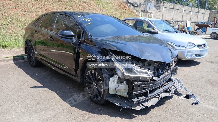 Toyota Corolla Grs 2022 em leilão em Monte Mor/SP