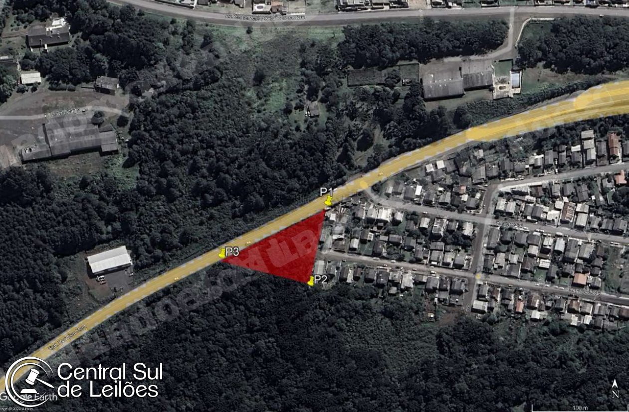Terreno em leilao em Município de Caçador/SC