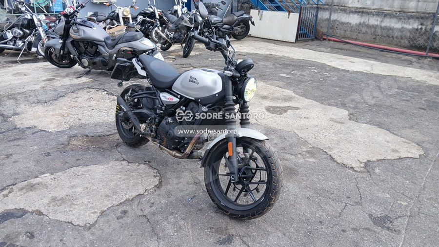 Royal Enfield Guerrilla 450 2026 em leilão em Guarulhos/SP