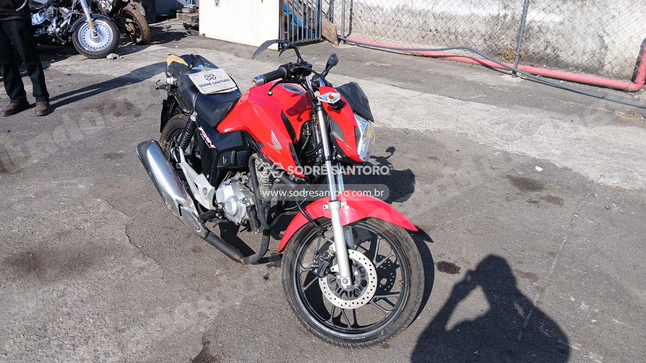 Honda Cg 160 Fan 2023 em leilao em Brasil - Lote 1