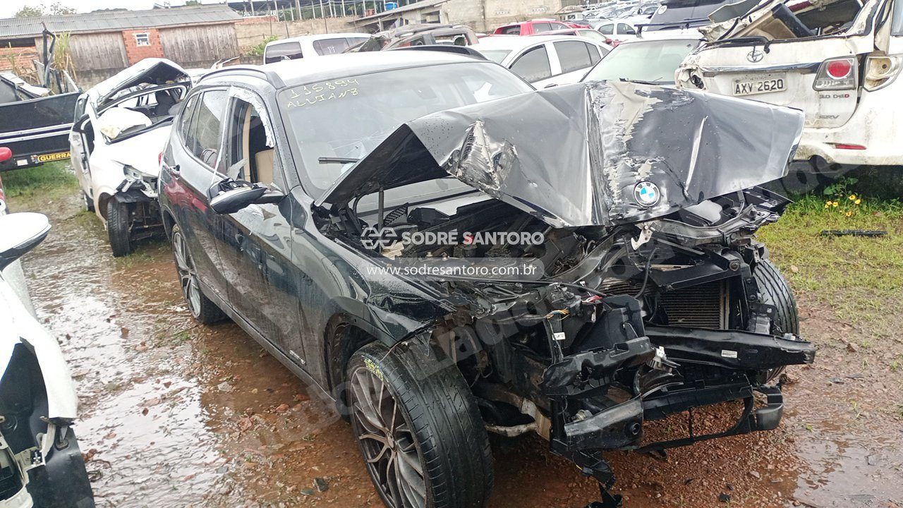 Bmw X1 Sdrive1.8I Vl31 2014 em leilão em São José dos Pinhais/PR