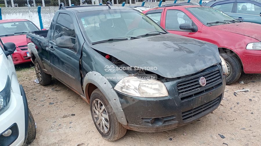 Fiat Strada Working 2013 em leilão em São José dos Pinhais/PR