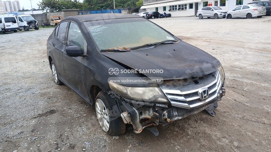Honda City Lx 2013 em leilão em Guarulhos/SP