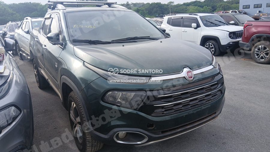 Fiat Toro Volcano At D4 2017 em leilão em Guarulhos/SP