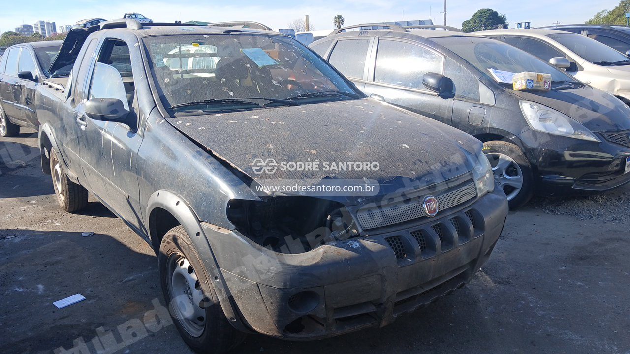Fiat Strada Fire Ce Flex 2009 em leilao em Guarulhos/CE