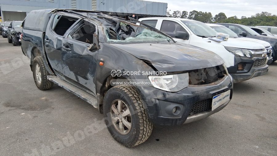 Mitsubishi L200 Triton Glx 2017 em leilão em Guarulhos/SP