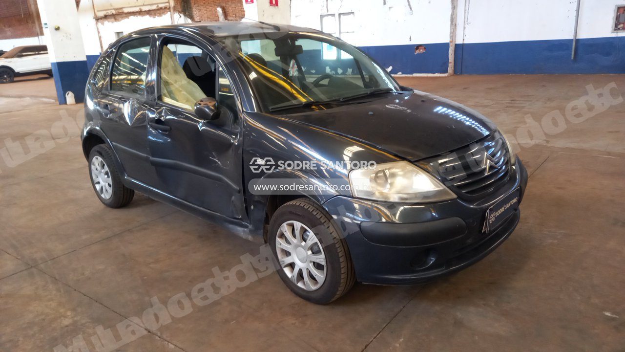 Citroen C3 Glx  Flex 2008 em leilao em Sertãozinho/SP