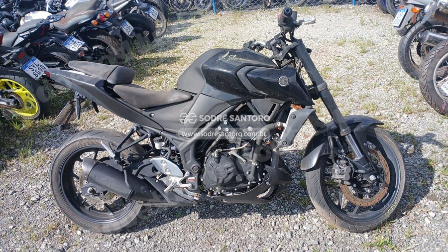 Yamaha Mt03 Abs 2021 em leilão em Guarulhos/SP