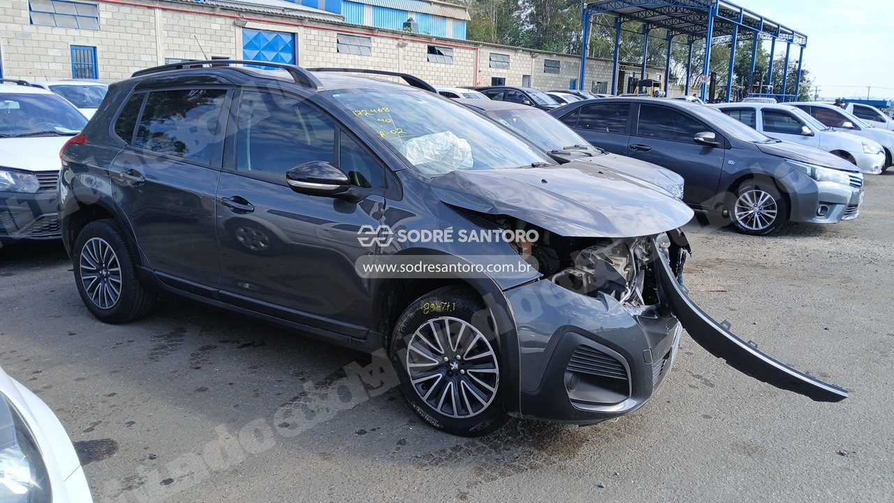 Peugeot 2008 Allure Eat6 2020 em leilao em Monte Mor/SP