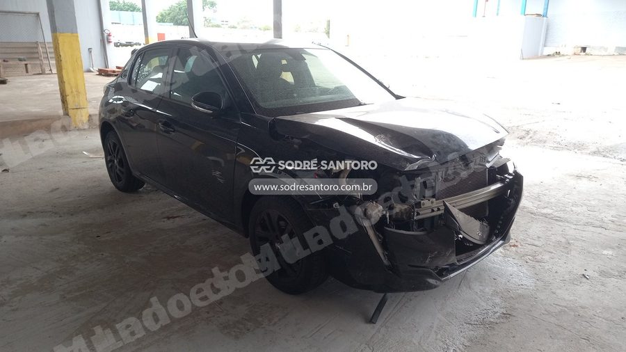 Peugeot 208 Style Mt 2023 em leilão em Bauru/SP