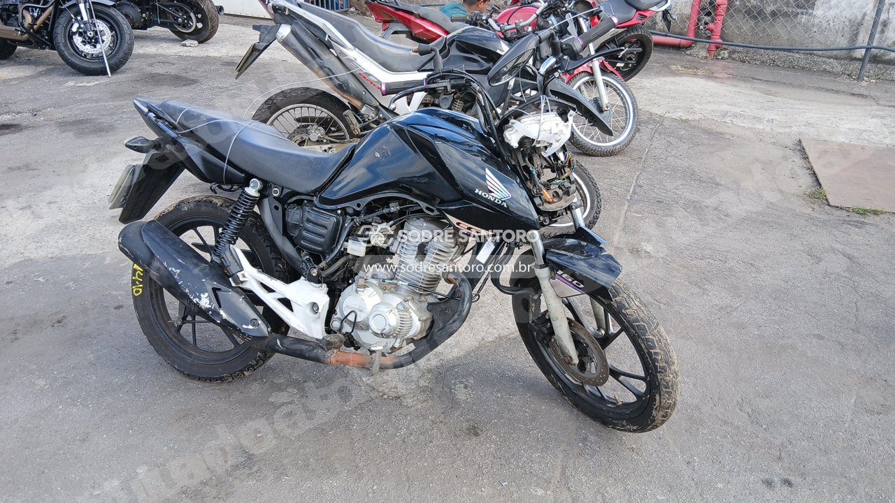 Honda Cg 160 Fan 2020 em leilao em Brasil