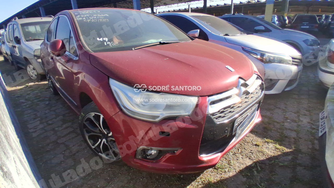 Citroen Ds4 Turbo 2013 em leilao em Brasil