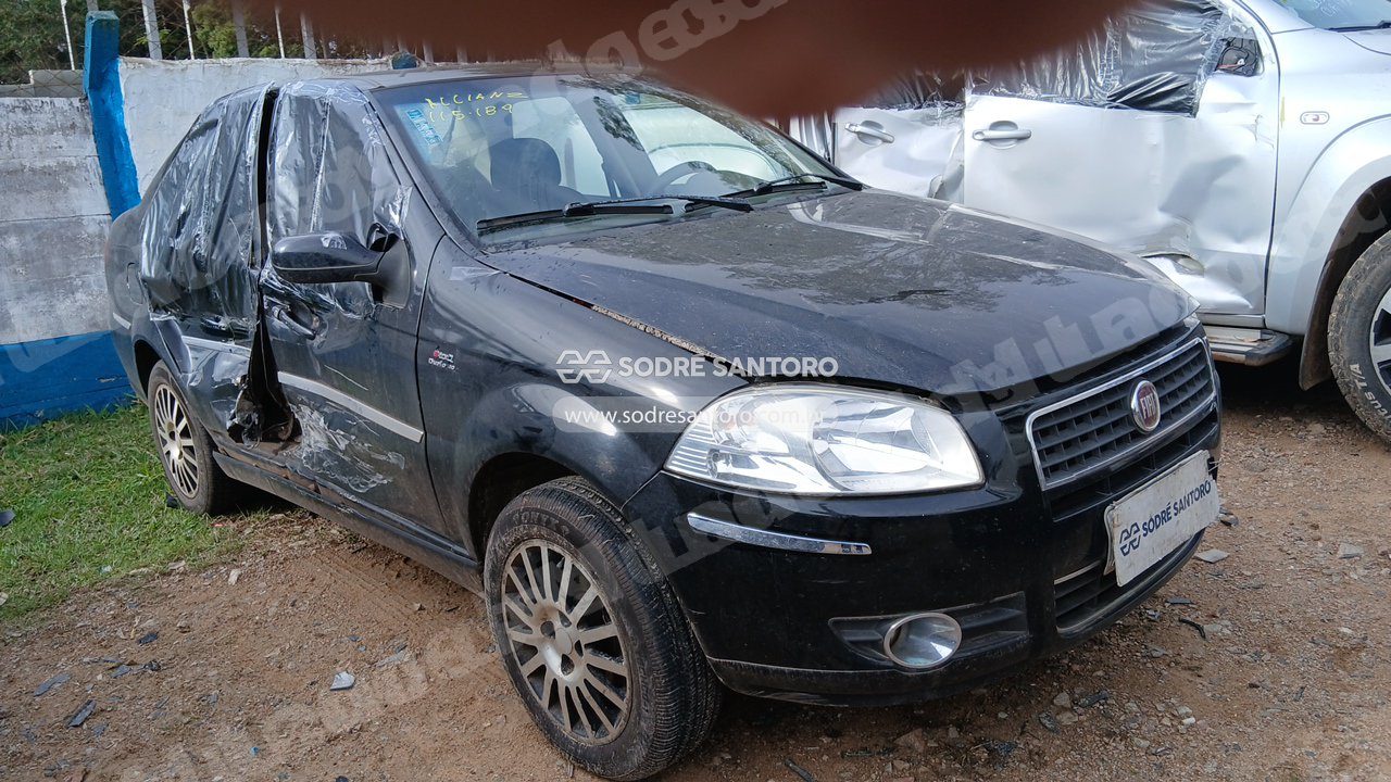 Fiat Siena Essenc 1.6 Dl 2011 em leilao em São José dos Pinhais/PR