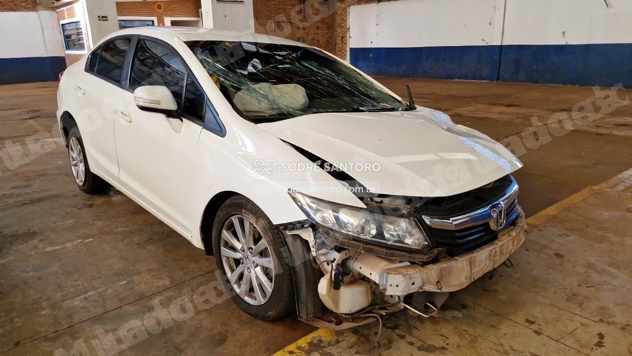 Honda Civic Lxr 2014 em leilao em Sertãozinho/SP