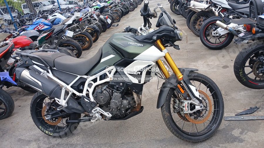 Triumph Tiger 900 Rally 2023 em leilão em Guarulhos/SP