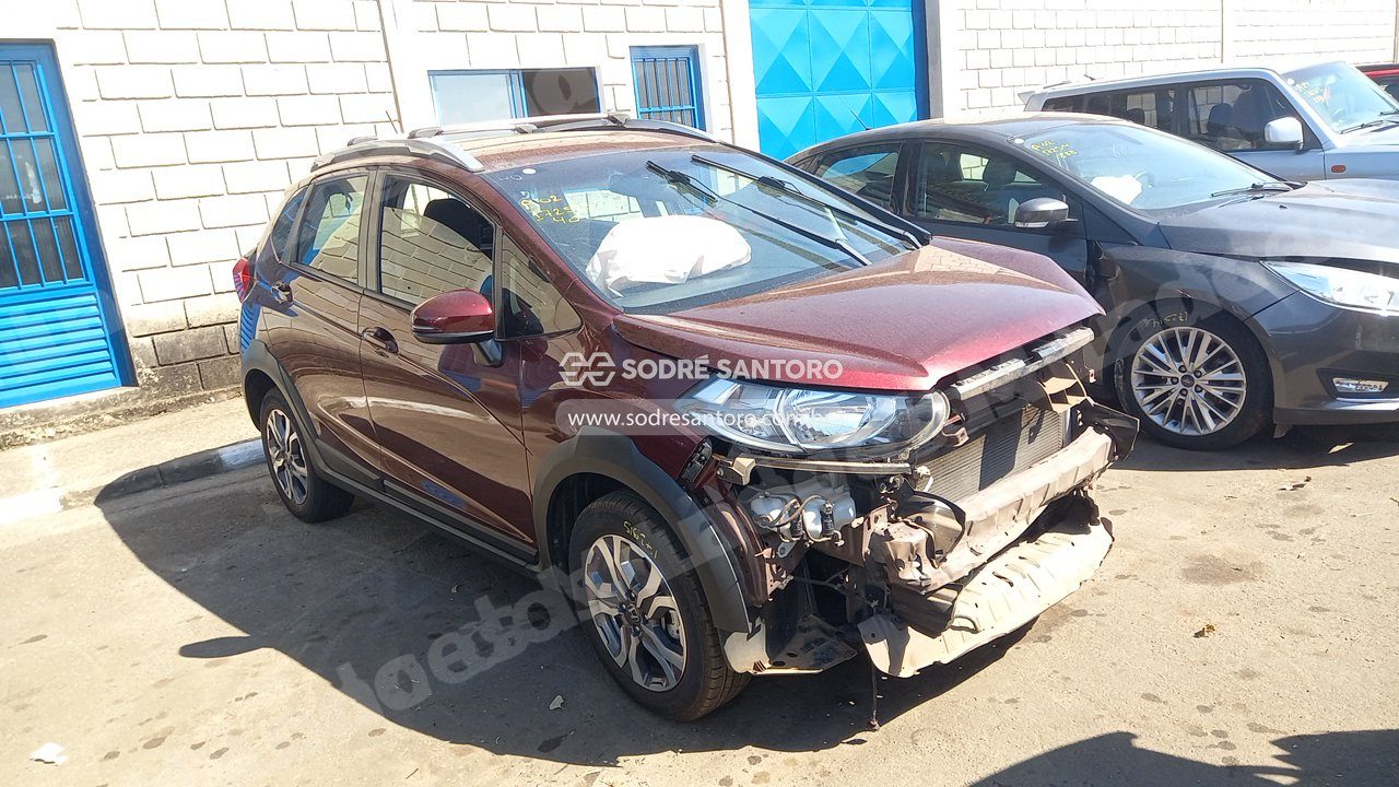 Honda Wr-V Ex Cvt 2019 em leilão em Monte Mor/SP