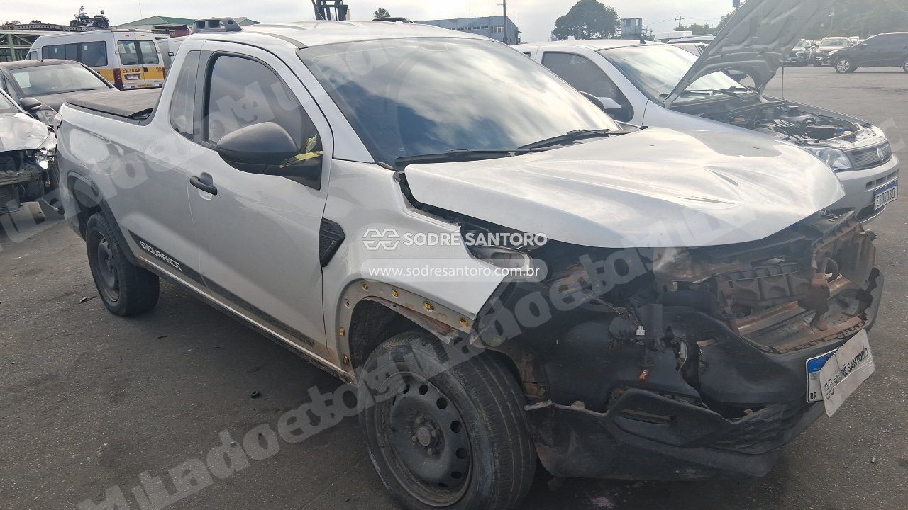 Fiat Strada Endurance Cs 2022 em leilao em Guarulhos/SP