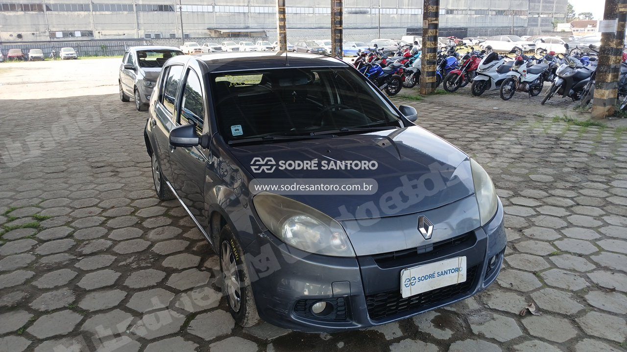 Renault Sandero Exp 16Hp 2014 em leilão em Sj. dos Pinhais/PR