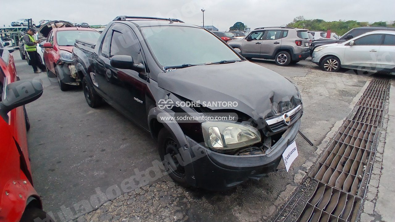 Chevrolet Montana Conquest 2008 em leilão em Brasil