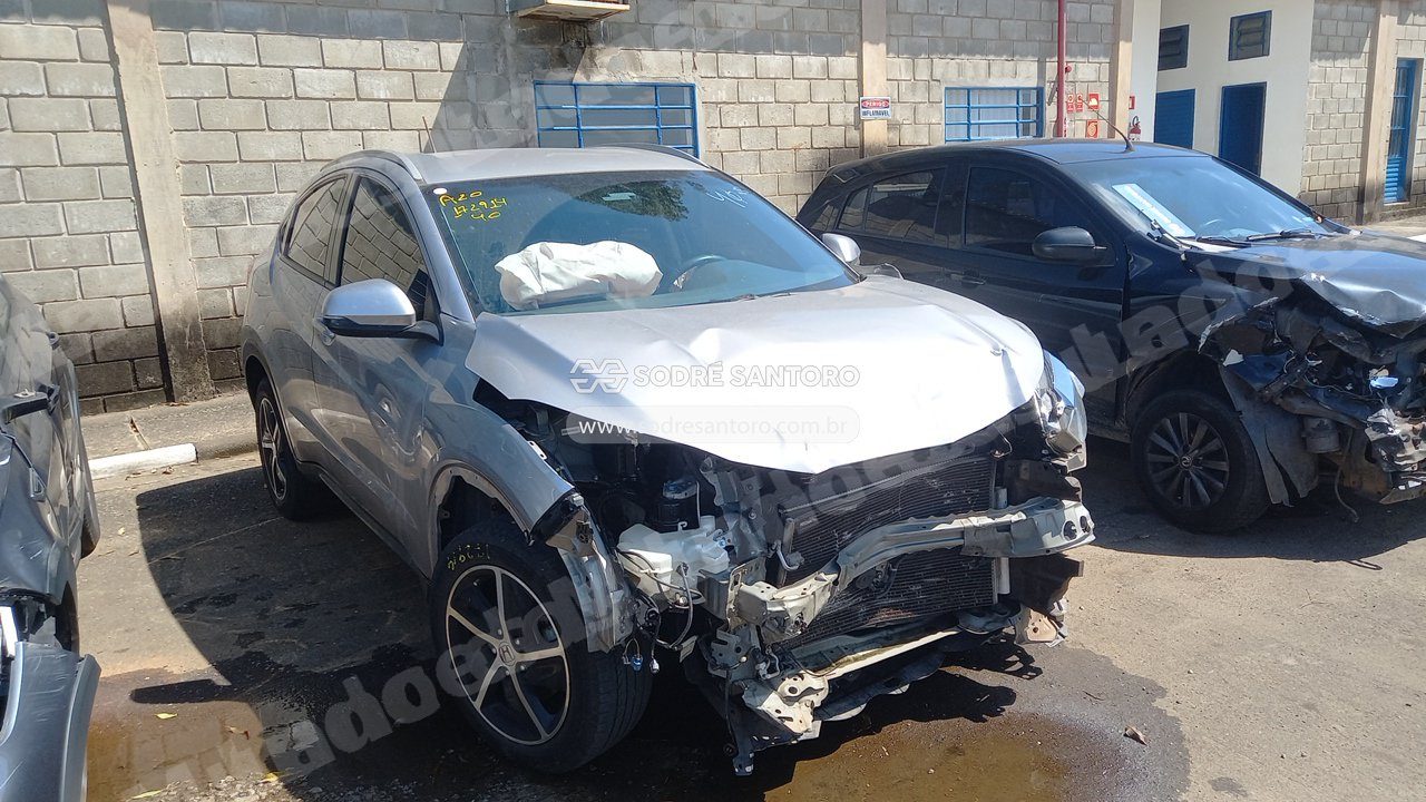Honda Hr-V Exl Cvt 2019 em leilão em Monte Mor/SP