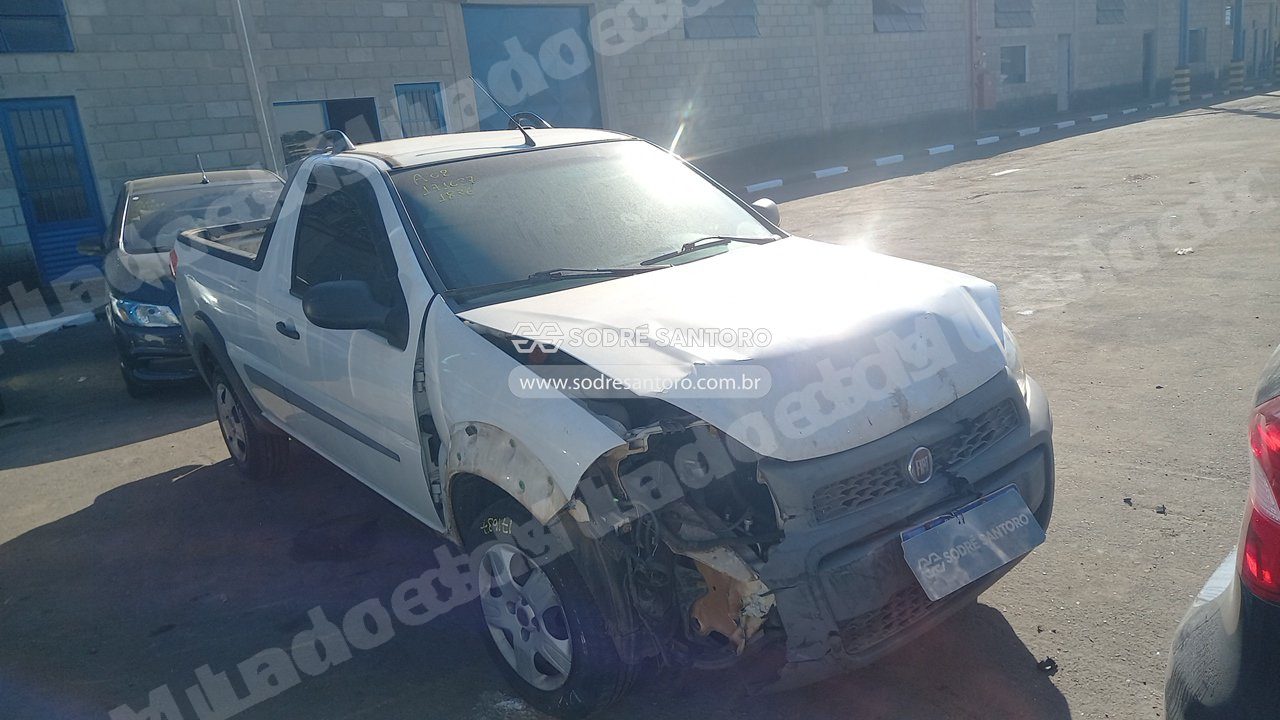 Fiat Strada Hd Wk Cc E 2019 em leilao em Monte Mor/SP