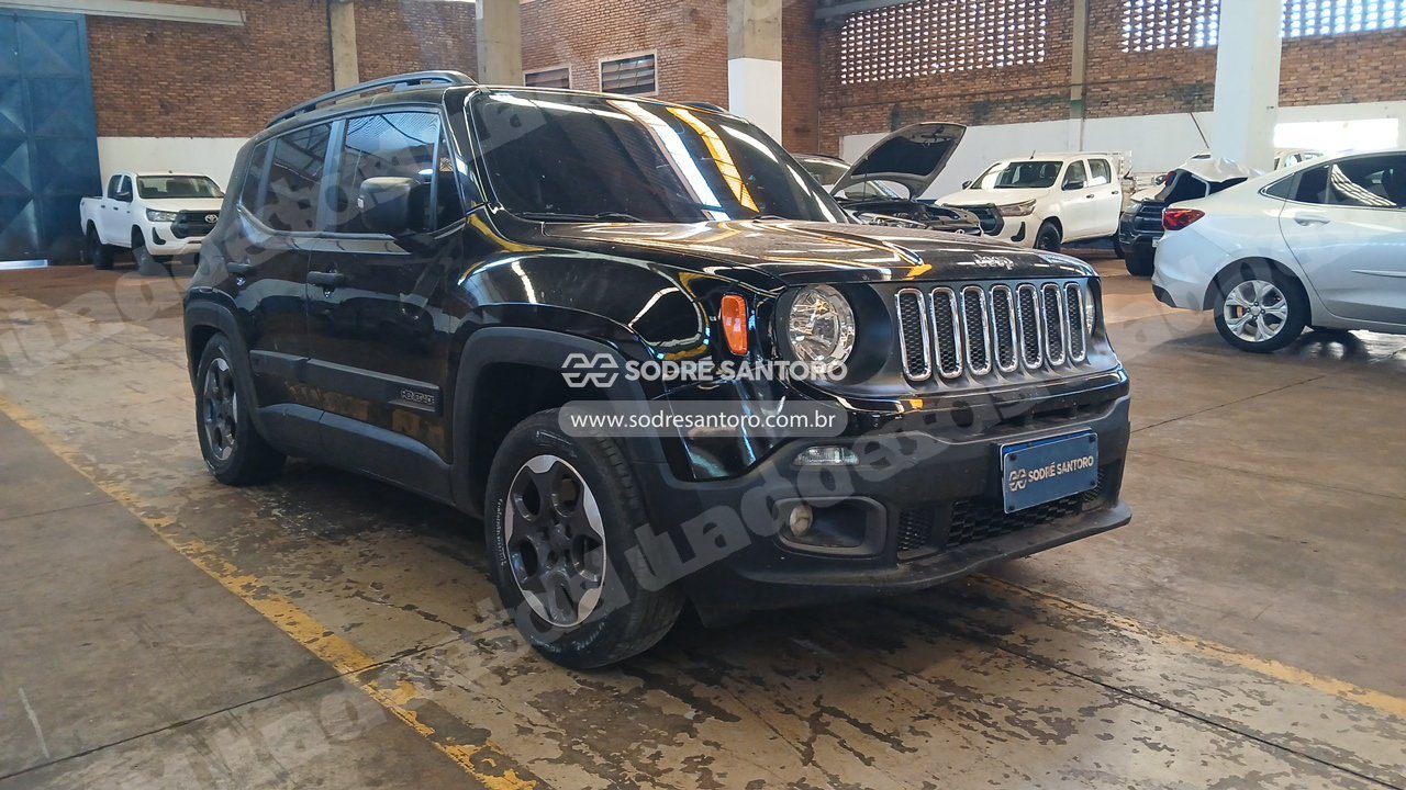 Jeep Renegade Sport 2016 em leilao em Sertãozinho/SP