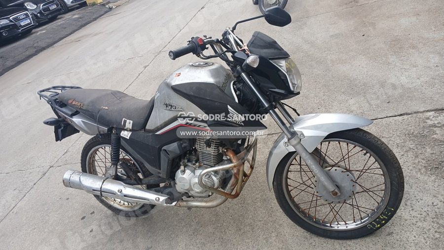 Honda Cg 160 Titan 2023 em leilão em Guarulhos/SP - Lote 1