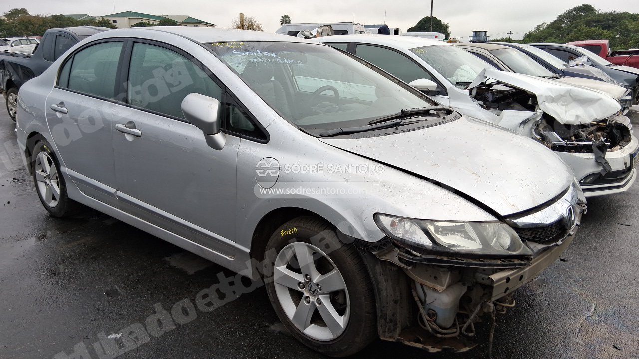 Honda Civic Lxs Flex 2009 em leilao em Brasil