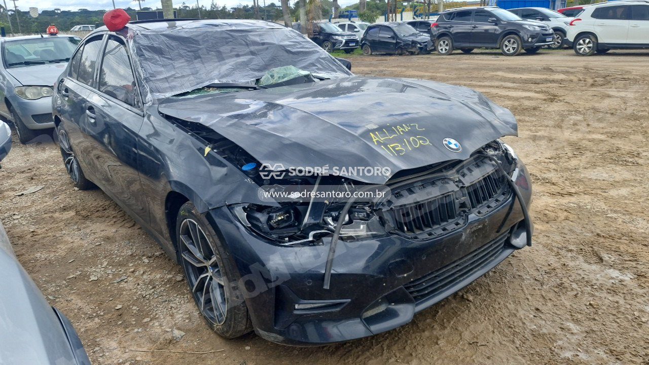 Bmw 320I Active Flex 2021 em leilão em São José dos Pinhais/PR